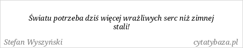 Stefan Wyszyński cytat