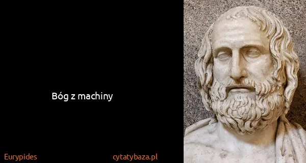 Eurypides: Bóg z machiny