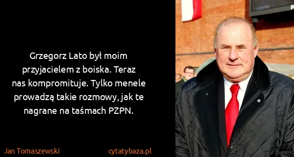 Jan Tomaszewski: Grzegorz Lato był moim przyjacielem z boiska. Teraz nas...