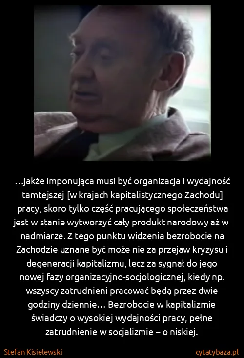 Stefan Kisielewski: …jakże imponująca musi być organizacja i wydajność...
