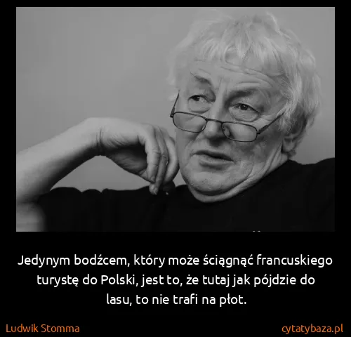 Ludwik Stomma: Jedynym bodźcem, który może ściągnąć francuskiego...