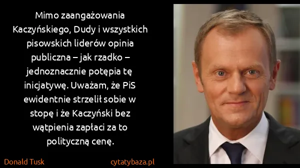 Donald Tusk: Mimo zaangażowania Kaczyńskiego, Dudy i wszystkich...
