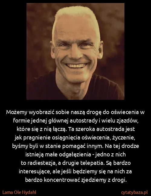 Lama Ole Nydahl: Możemy wyobrazić sobie naszą drogę do oświecenia w...