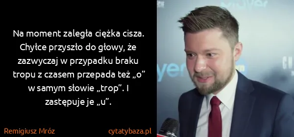 Remigiusz Mróz: Na moment zaległa ciężka cisza. Chyłce przyszło do...