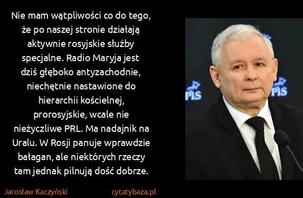 Jarosław Kaczyński: Nie mam wątpliwości co do tego, że po naszej stronie...