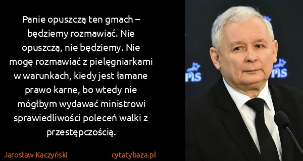 Jarosław Kaczyński: Panie opuszczą ten gmach – będziemy rozmawiać. Nie...