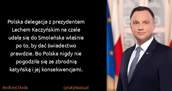 Andrzej Duda: Polska delegacja z prezydentem Lechem Kaczyńskim na...