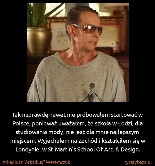 Arkadiusz "Arkadius" Weremczuk: Tak naprawdę nawet nie próbowałem startować w Polsce,...
