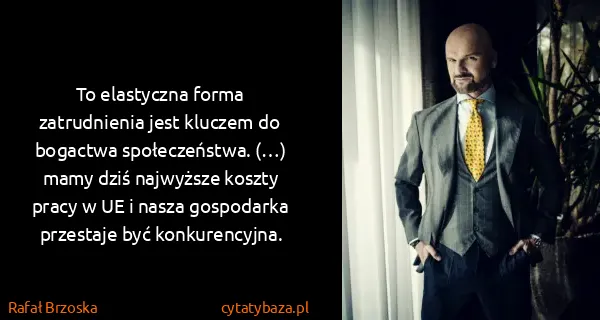Rafał Brzoska: To elastyczna forma zatrudnienia jest kluczem do...